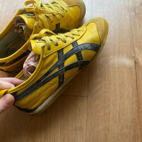 RARE KILL BILL onitsuka tiger mexico 66 yellow sneaker w 7.5 m 5.5 - Picture 5 of 7